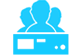   Clipart of a group of man on a dashboard 